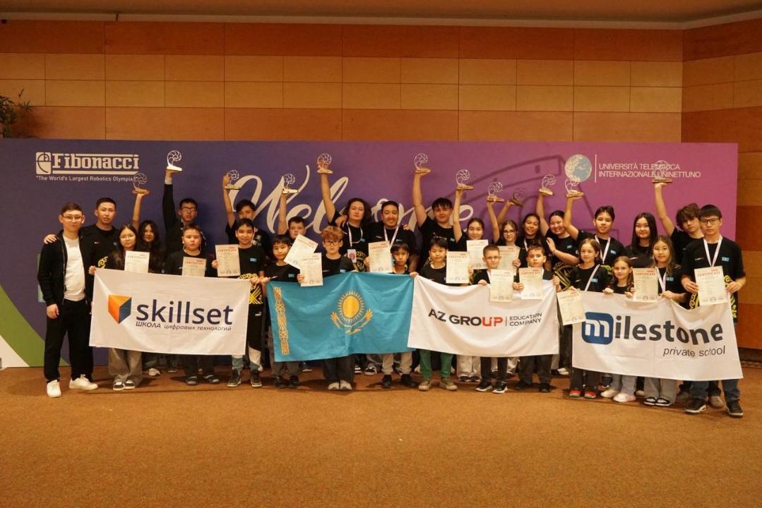 Астаналық оқушылар Италияда өткен халықаралық олимпиадада рекорд орнатты