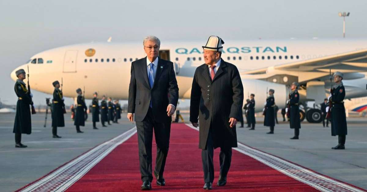 Қасым-Жомарт Тоқаев Қырғызстанға барды
