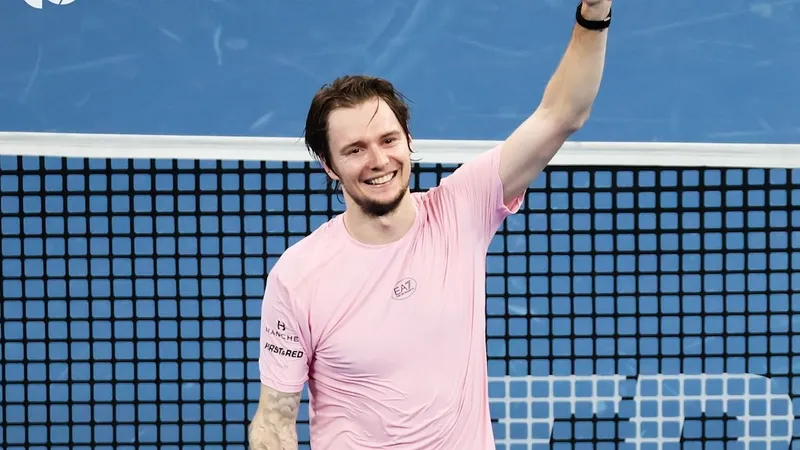 Александр Бублик впервые в карьере пробился в третий круг AusOpen