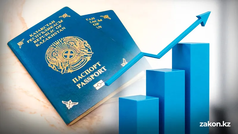 Казахстан обошел соседей в рейтинге паспортов