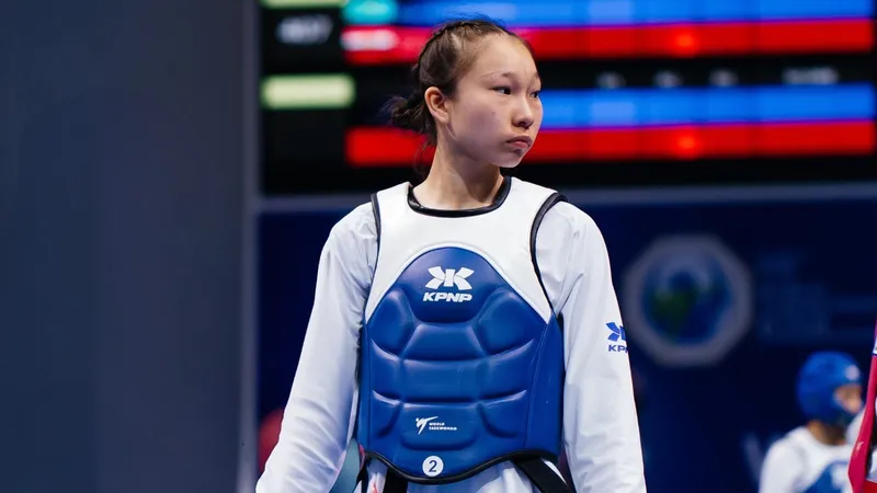 Қазақстандық спортшы таеквондодан жасөспірімдер арасындағы Әлем чемпионатында алтын медаль жеңіп алды