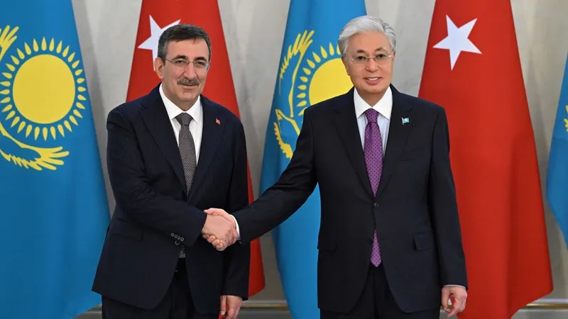 Мемлекет басшысы Түркия Республикасының вице-президентімен кездесті