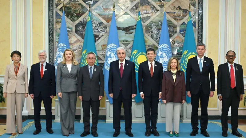 Токаев провел важную встречу с группой высоких представителей ООН в Астане
