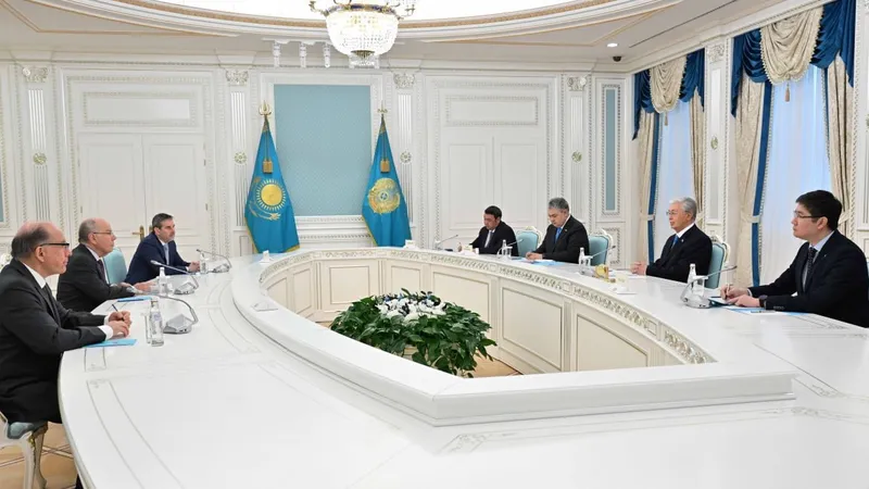 Токаев принял министра иностранных дел Бразилии