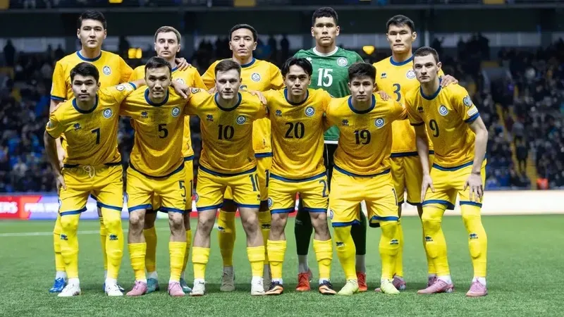 Сборная Казахстана уверенно обыграла Намибию в дебютном матче FIFA Series