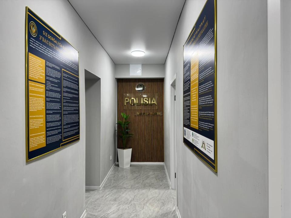 В Сарыаркинском районе открылся новый пункт полиции