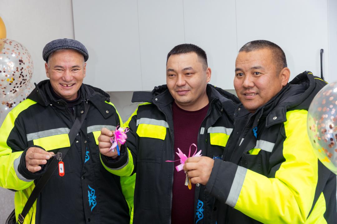 «Астана Тазалық» компаниясы өз қызметкерлеріне коммуналдық пәтерлер берді