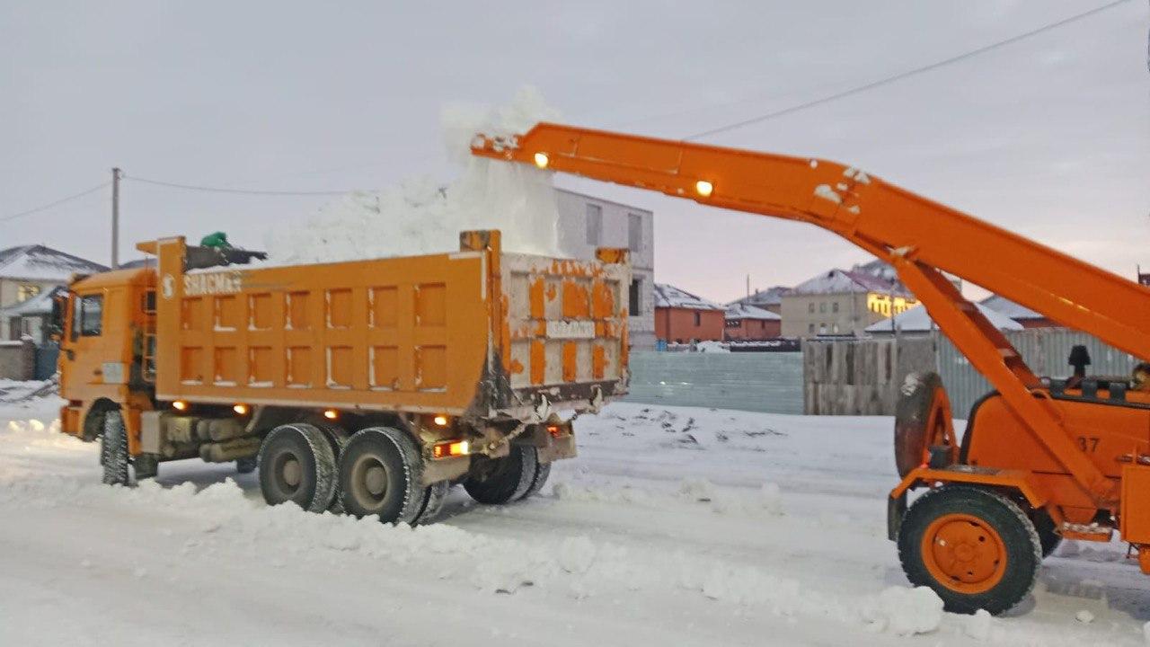 Более двух миллионов кубометров снега вывезли из Астаны с начала зимы