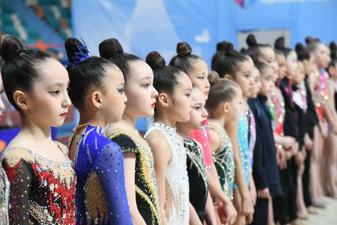 Астанада көркем гимнастикадан ALEM CUP халықаралық турнирлерінің ауқымды сериясы өтіп жатыр