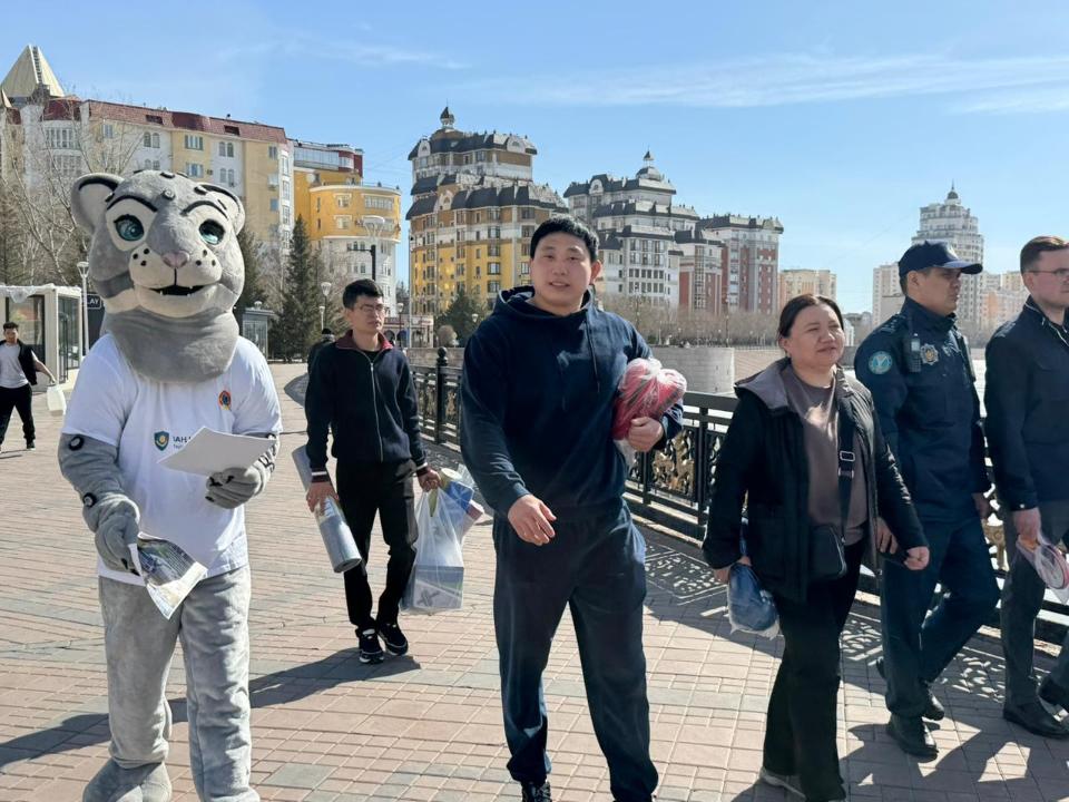 «Закон и порядок»: жителям столицы предложили сменить табачные изделия на спортинвентарь