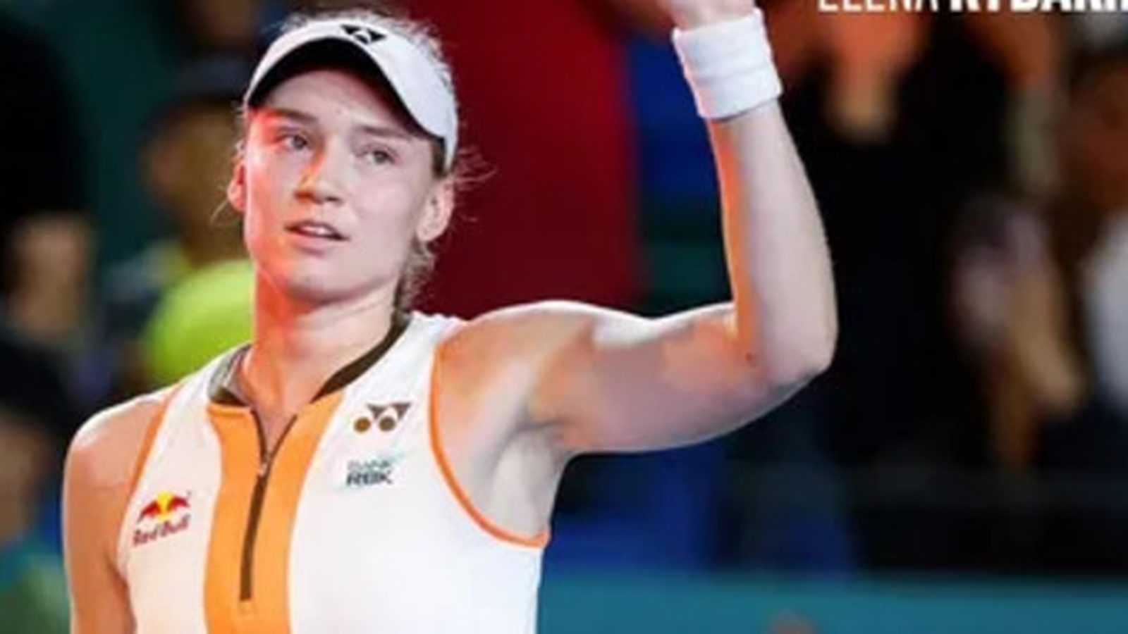 Теннисистка Елена Рыбакина выиграла турнир WTA в Токио