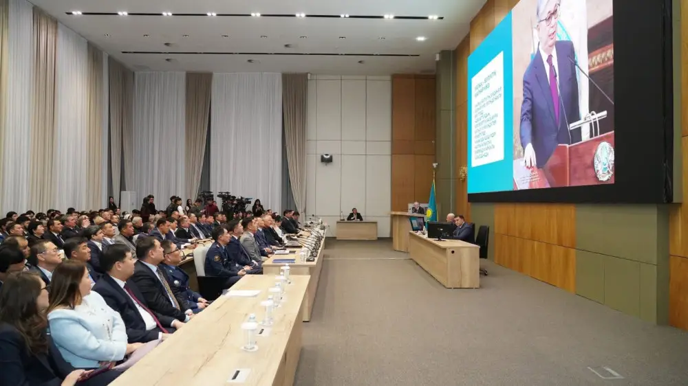 Түркістан облысында Конституциялық реформаға байланысты мәжіліс өтті