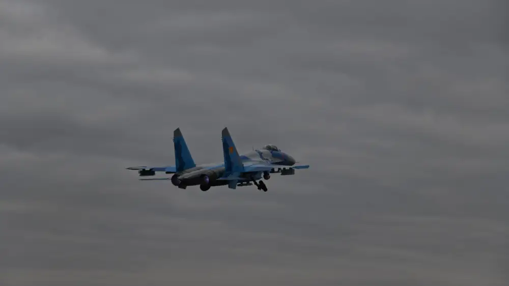 Қарағанды облысында Су-30СМ жойғыш ұшағы апатқа ұшырады