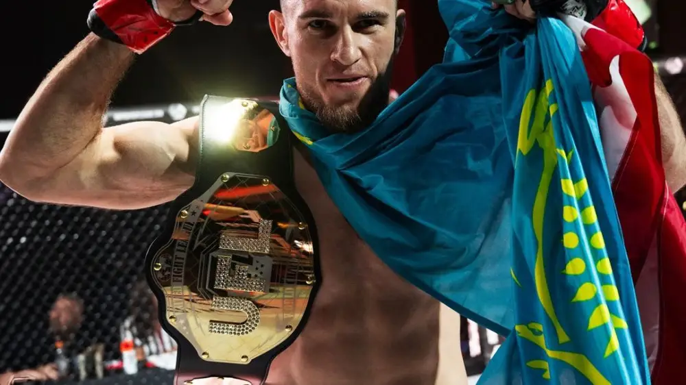 Казахстанский боец UFC сделал заявление после исторического нокаута
