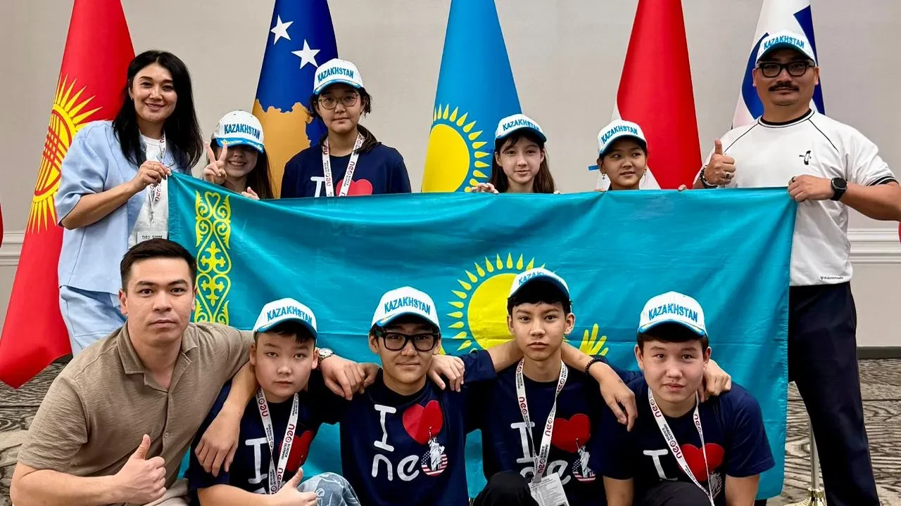 Nurorda мектебінің оқушылары АҚШ-та өткен халықаралық олимпиадада топ жарды