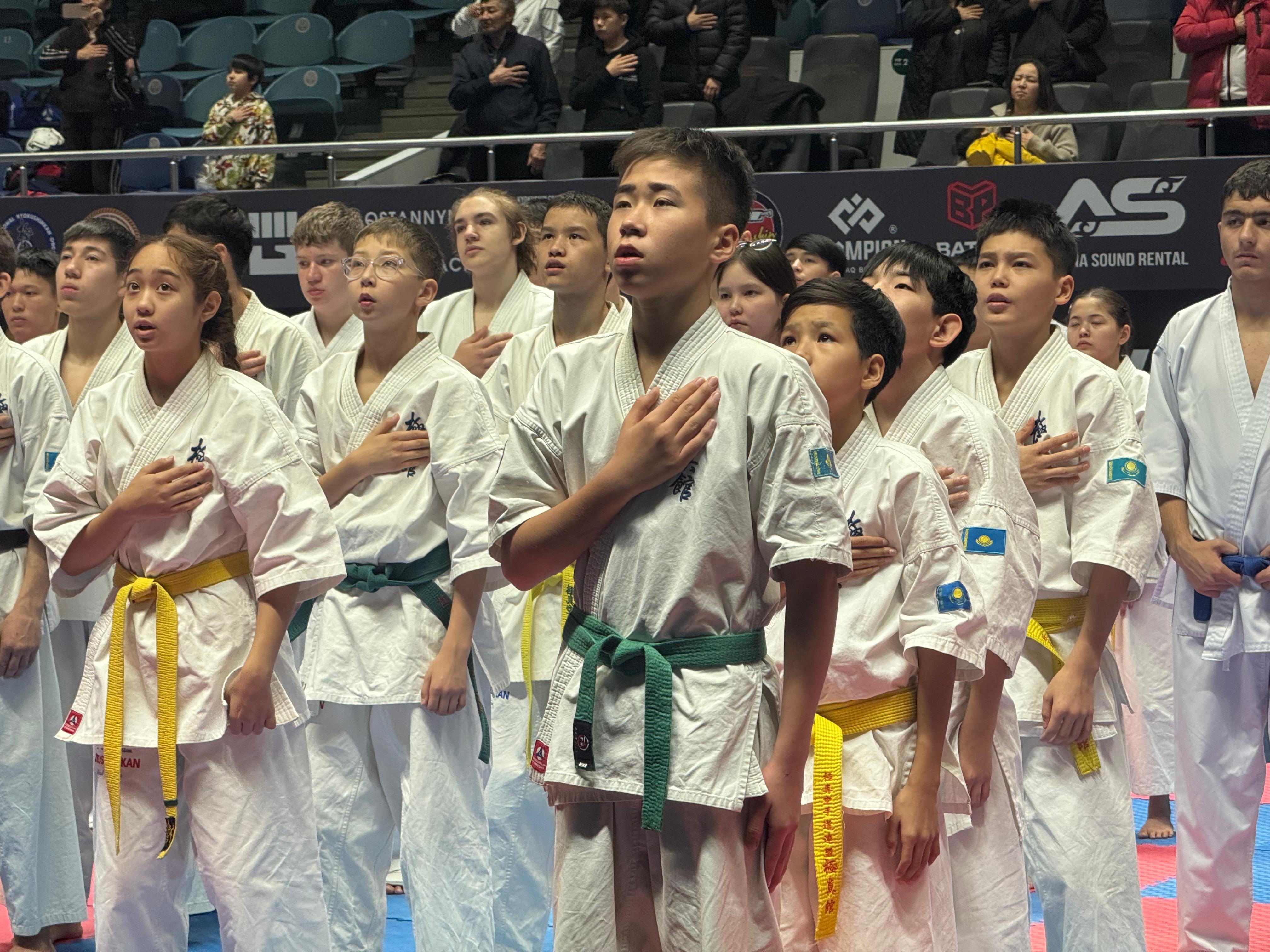 Астанада киокушинкай-кан каратэден «Kazakhstan Open» турнирі өтіп жатыр